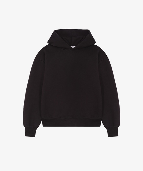 600gsm black hoodie