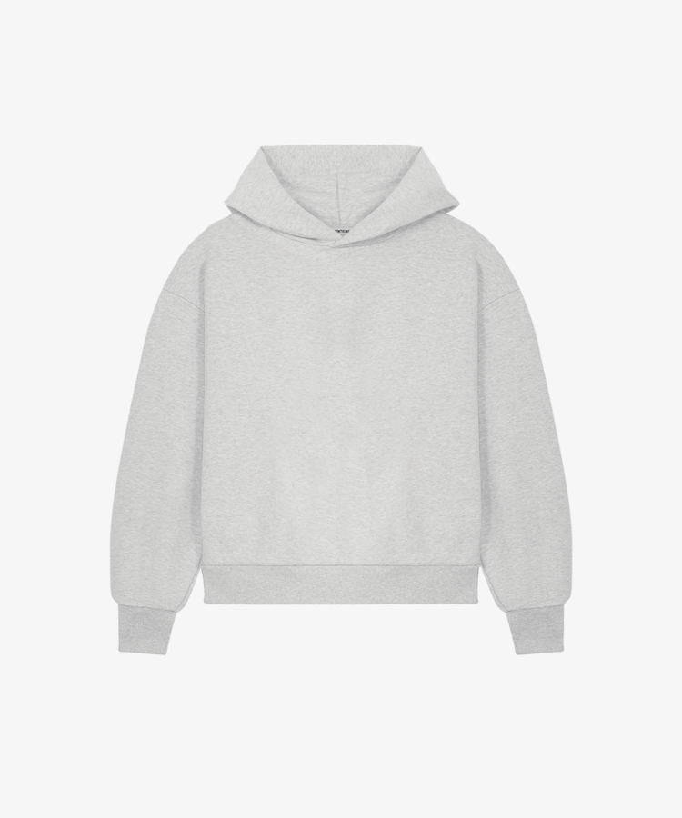 600gsm grey hoodie