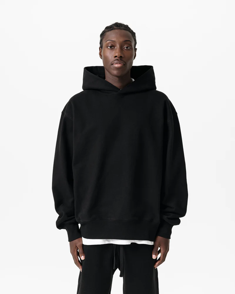 SUPERWEIGHT HOODIE - BLACK