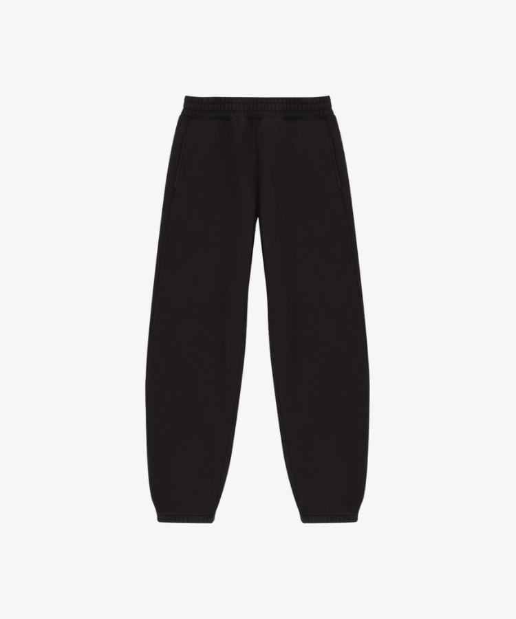 600gsm black sweatpant